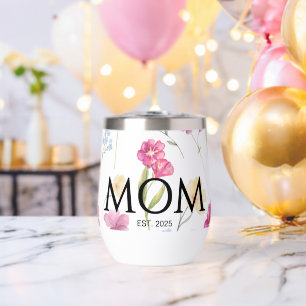Floral Wildflower New Mum Gift Mum Established