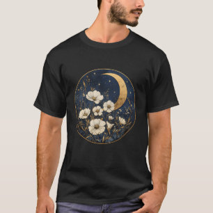 Floral Wildflower Vintage Graphic Spring Cottageco T-Shirt