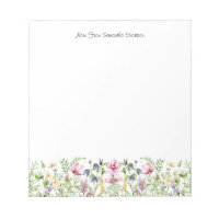 Floral Wildflowers Personalised Name & Message
