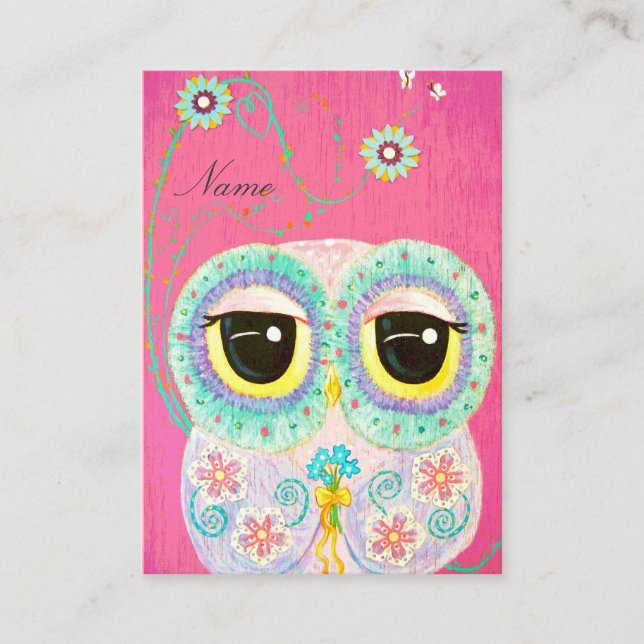 Floral Wishes Advice Card (Front)