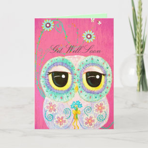Floral Wishes - Get Well Card