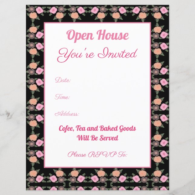 Floral With Bkack (Front)