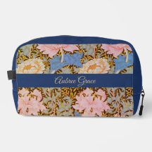 Floral Wm Morris Design Add a Name & Area Code