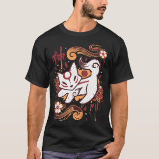 Floral Wolf Spirit - Geek Gamer T-Shirt