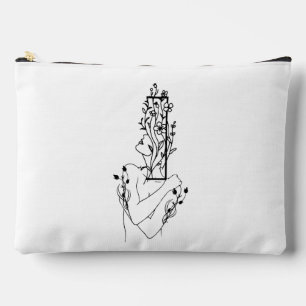 FLORAL WOMEN ACCESSORY POUCH