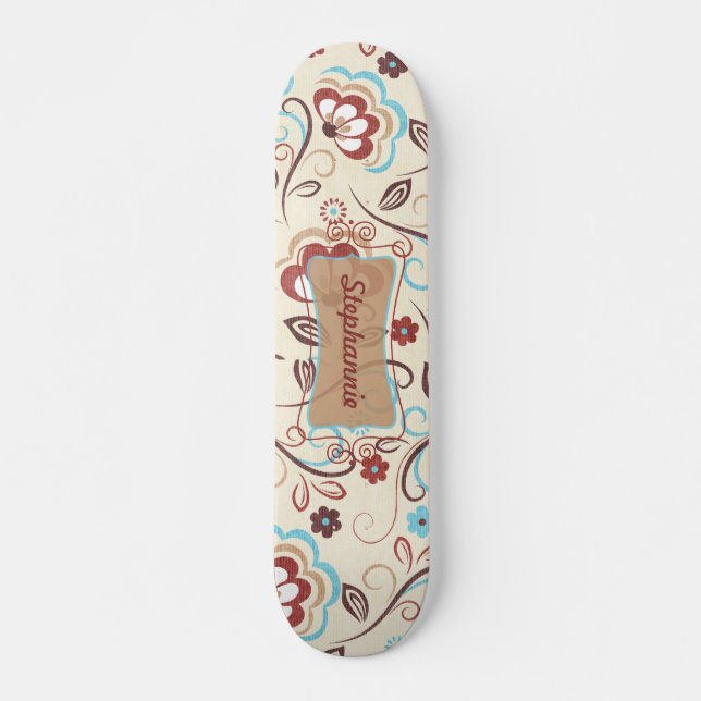 Floral Wonders Comp Skateboard (Front)