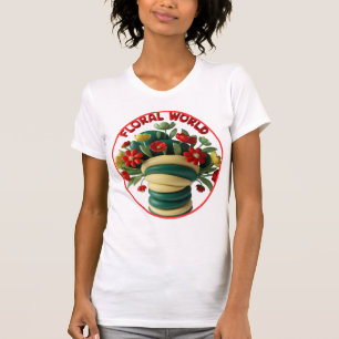Floral World Graphic Women's T-Shirt