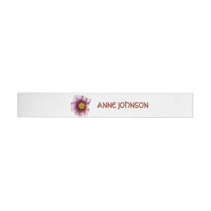 Floral Wrap Around Address Labels