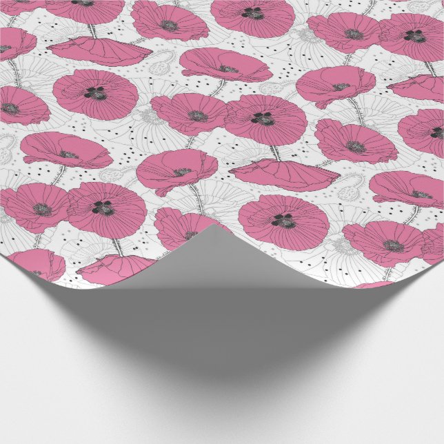 Floral Wrapping Paper (Corner)