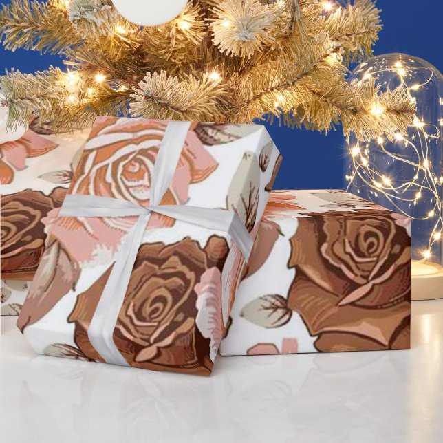 Floral Wrapping Paper (Holidays)
