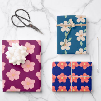 Floral Wrapping sheets