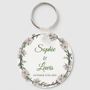 Floral Wreath Key Ring