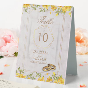 Floral Yellow wedding