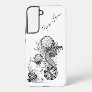 Florale Tangle Zeichnung -  Samsung Galaxy Case