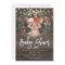 florals and cute fox boho modern baby shower