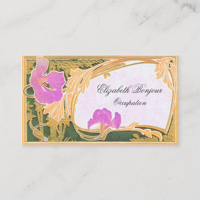 Florals - Business Card (Front)