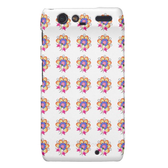 Florals Motorola Droid RAZR Cover
