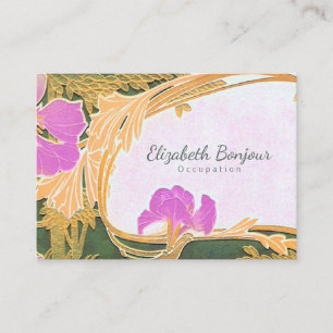 Florals PAPER, SHAPE & SIZE OPTIONS - Large Business Card