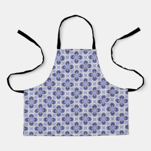 Flore blue apron