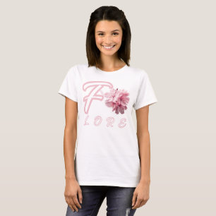Flore Flore Aesthetic Floral T-Shirt