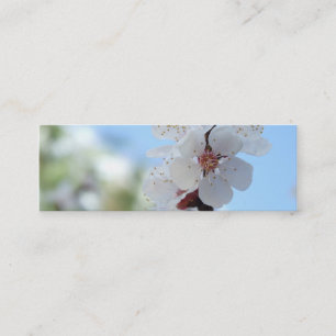 Floreal bookmark business card