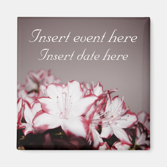 Floreal Save the date Magnet (Front)