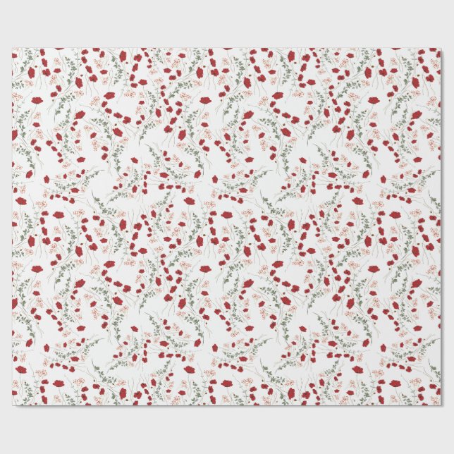 Floreal Wrapping Paper (Flat)