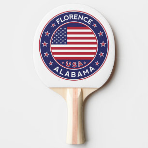 Florence, Alabama, USA Ping Pong Paddle