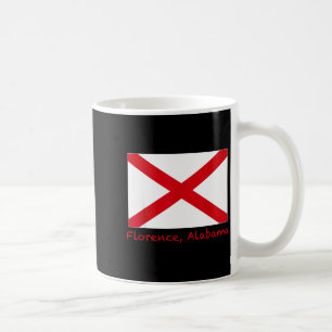Florence Alabama Usa State Flag Souvenir Coffee Mug