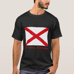 Florence Alabama Usa State Flag Souvenir T-Shirt
