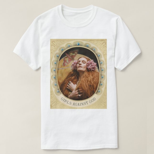 FLORENCE AND THE MACHINE DANCE FEVER GIRLS AGAINST T-Shirt (Design Front)