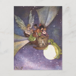 Florence Anderson High Above the Town  Postcard