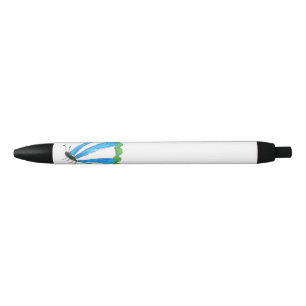 Florence Black Trim Pen