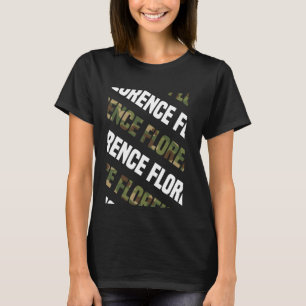 Florence Camo Pattern Green Camouflage T-Shirt