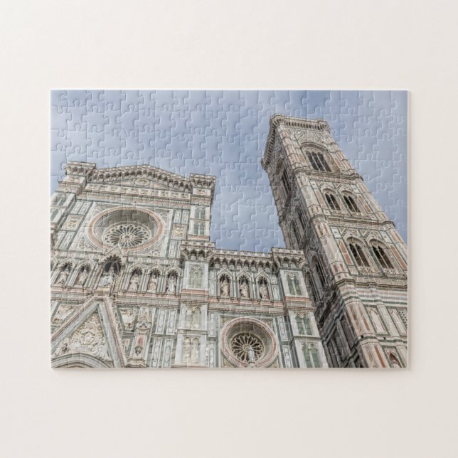 Florence Cathedral and Giotto Campanile puzzle (Horizontal)