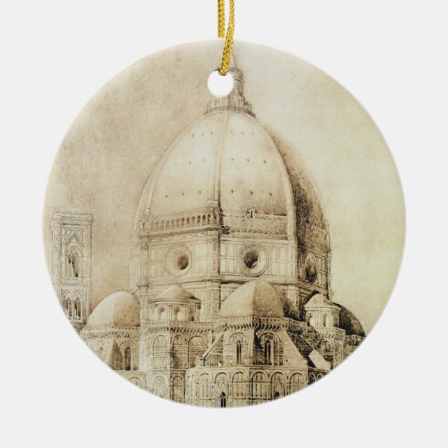 Florence Cathedral from the East, from 'Fragments Ceramic Ornament (Front)
