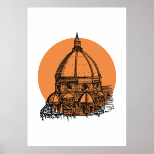 Florence Cathedral Poster