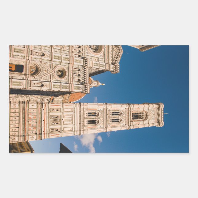 Florence Cathedral Rectangular Sticker (Front)