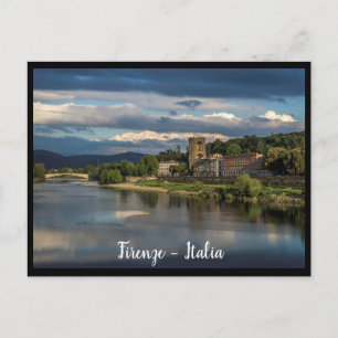Florence City, Italy- Firenze Italia Postcard