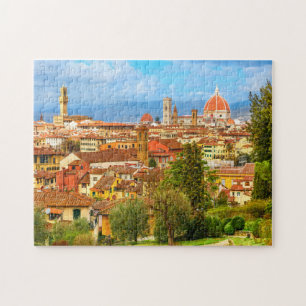 Florence City Skyline Tuscany Italy Jigsaw Puzzle