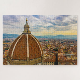 Florence cityscape from the tower bell, Italy Jigsaw Puzzle