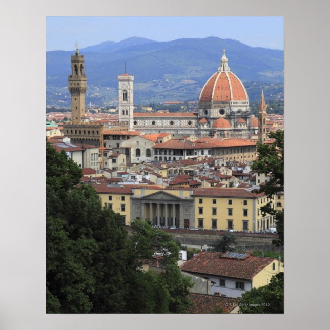 Florence Cityscape Poster (Front)