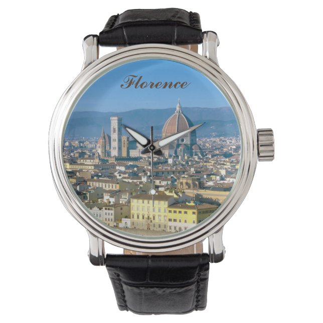 Florence cityscape with Duomo cathedral  Watch (Front)