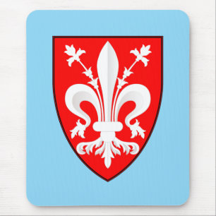 Florence Coat of Arms Mouse Pad