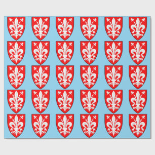Florence Coat of Arms Wrapping Paper