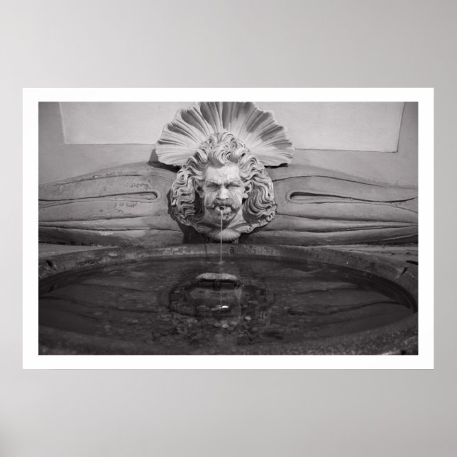 Florence Drinking Fountain Poster (Front)