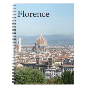 Florence Duomo from Michelangelo Square (new-St.K) Notebook