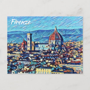 Florence, Firenze, Italy Postcard