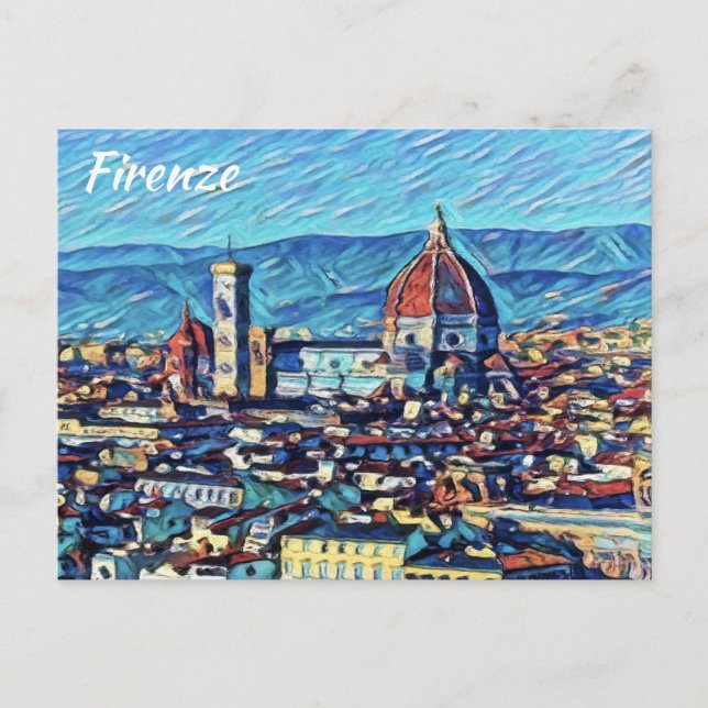 Florence, Firenze, Italy Postcard (Front)