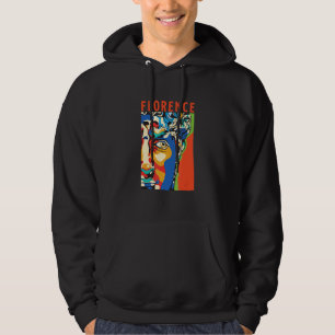 Florence Firenze Michelangelo's David Sculpture Po Hoodie